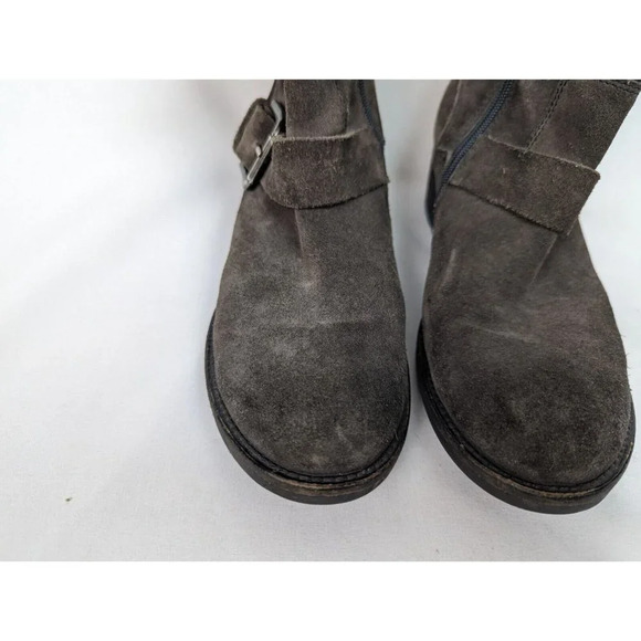 Alberto Fermani Brown Suede Leather Moto Motorcycle Riding Boots sz. US 8 EU 38 - Picture 5 of 16